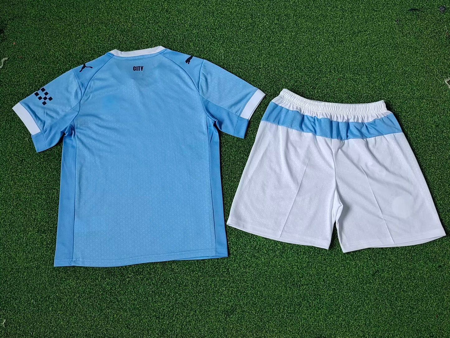 Maillot Kit Domicile Manchester City 2025/2026 Enfant