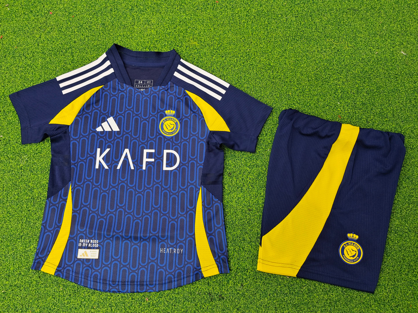 Maillot Kit Extérieur Al Nassr FC 2024/2025 Enfant