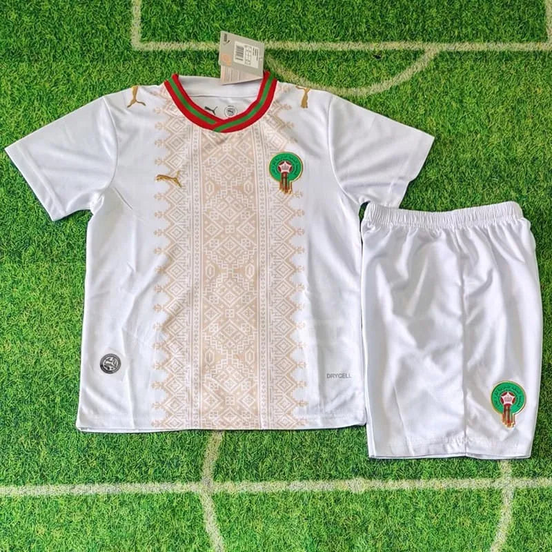 Maillot Kit Enfant Maroc Extérieur 2026