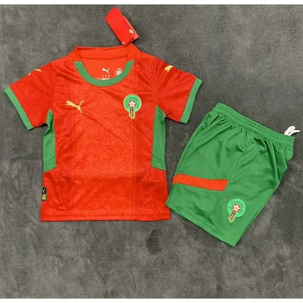 Maillot Kit Enfant Maroc Domicile 2025