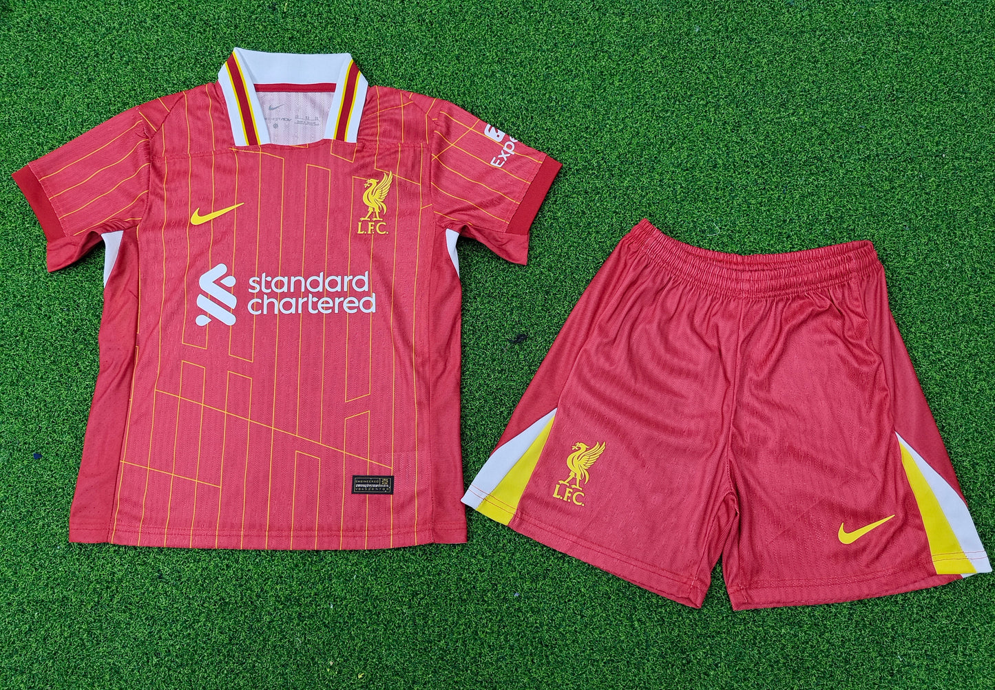 Maillot Kit Domicile Liverpool 2024/2025 Enfant