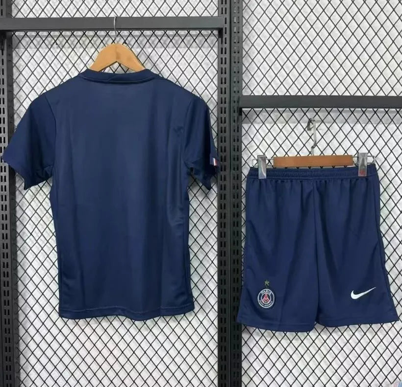 Maillot Kit Enfant PSG Domicile 2025/2026 (Avec étoile)