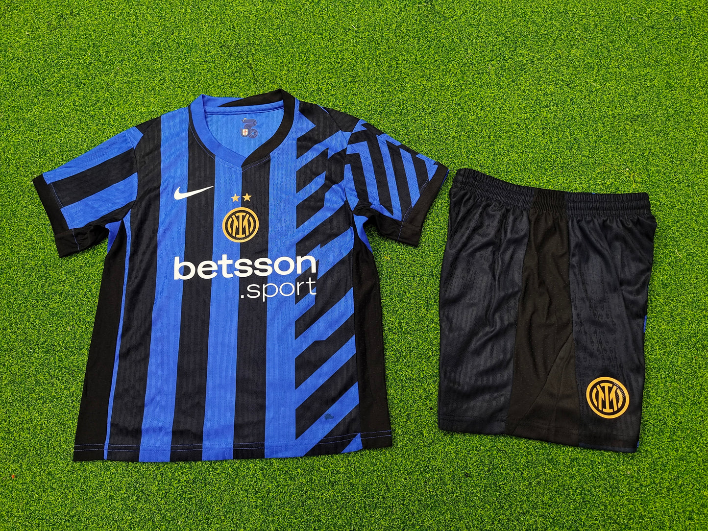Maillot Kit Domicile Inter Milan 2024/2025 Enfant