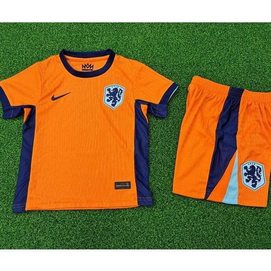 Maillot Kit Enfant Pays-Bas Domicile 2024
