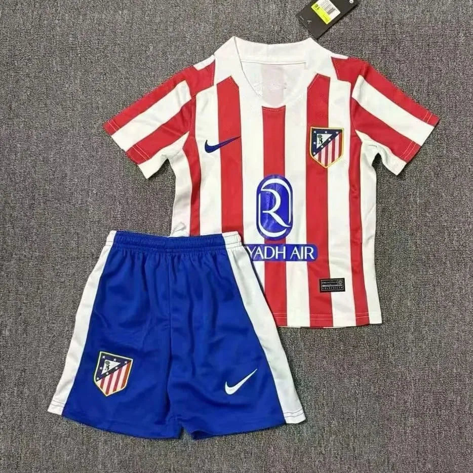 Maillot Kit Enfant Atlético Madrid Domicile 2025/2026