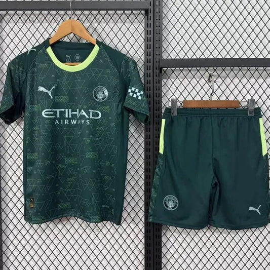 Maillot Kit Enfant Manchester City Fourth 2025/2026