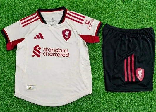Maillot Kit Enfant Liverpool Extérieur 2025/2026