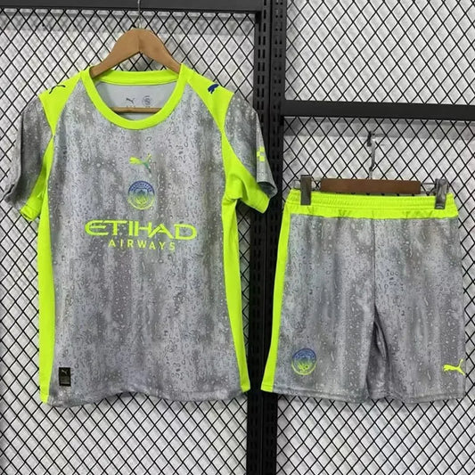 Maillot Kit Enfant Manchester City Third 2025/2026