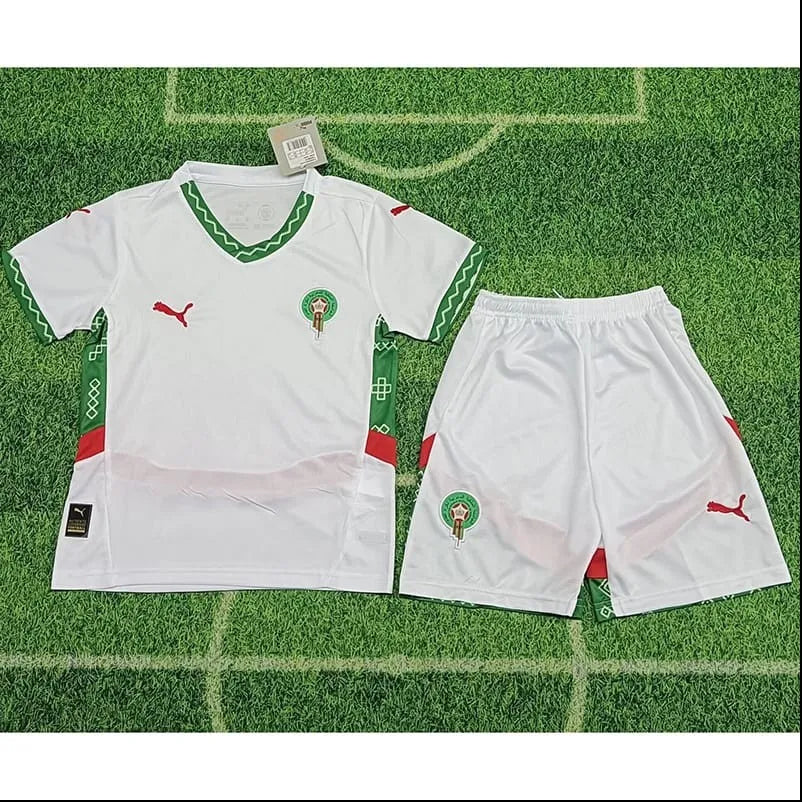 Maillot Kit Enfant Maroc Extérieur 2024/2025