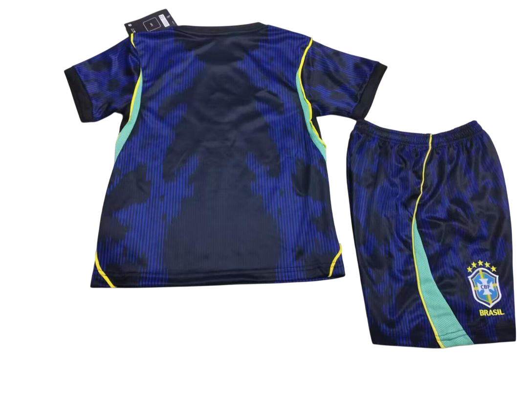 Maillot Kit Enfant Brésil Extérieur 2026