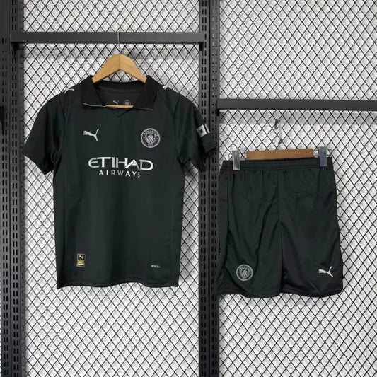 Maillot Kit Enfant Manchester City Extérieur 2025/2026