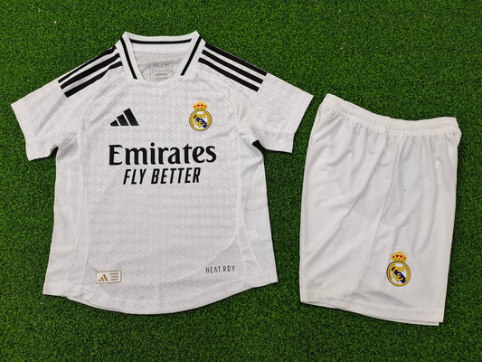 Maillot Kit Domicile Real Madrid 2024/2025 Enfant