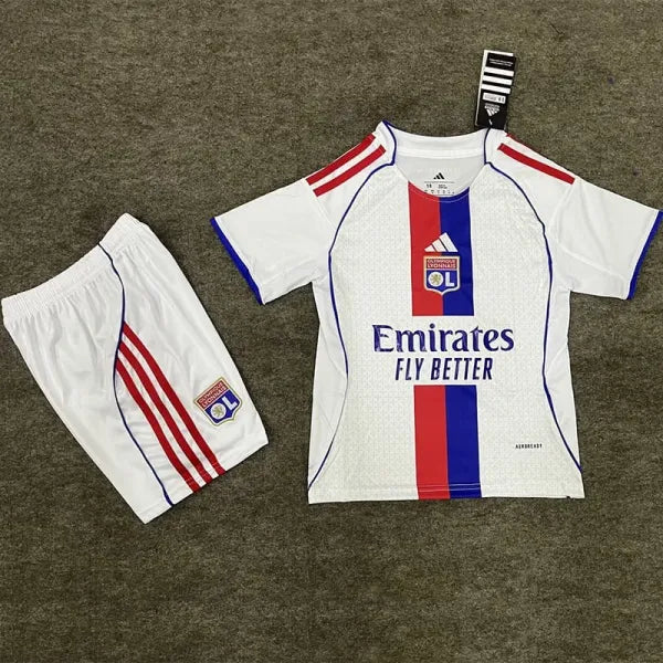 Maillot Kit Enfant Olympique Lyonnais Domicile 2025/2026 (OL)