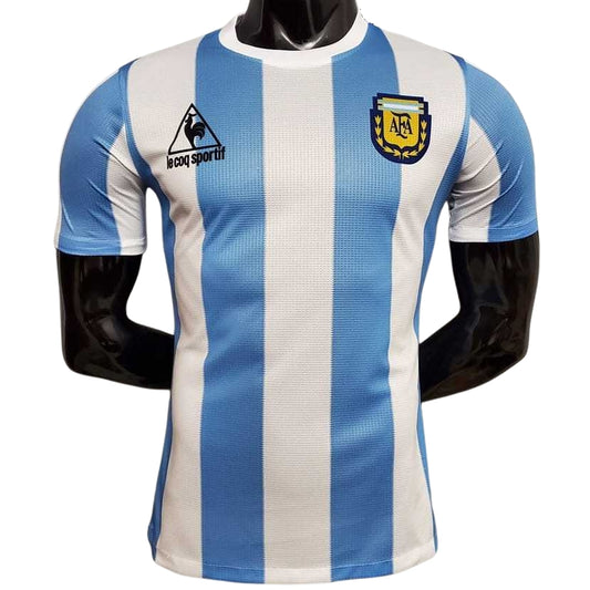 Maillot Player Rétro Maradona Argentine 1986
