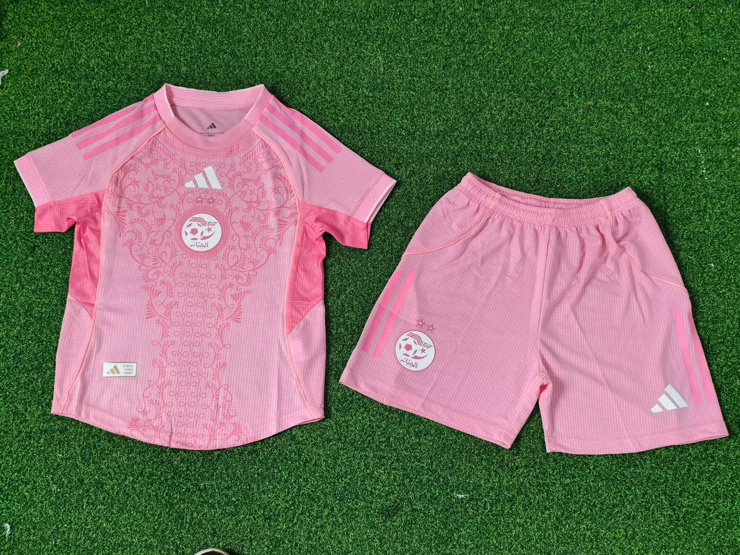 Maillot Kit Algérie Rose Enfant