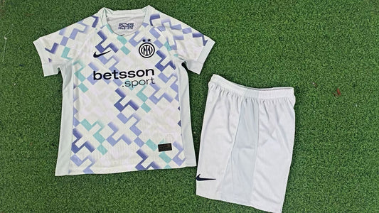Maillot Kit Extérieur Inter Milan 2025/2026 Enfant