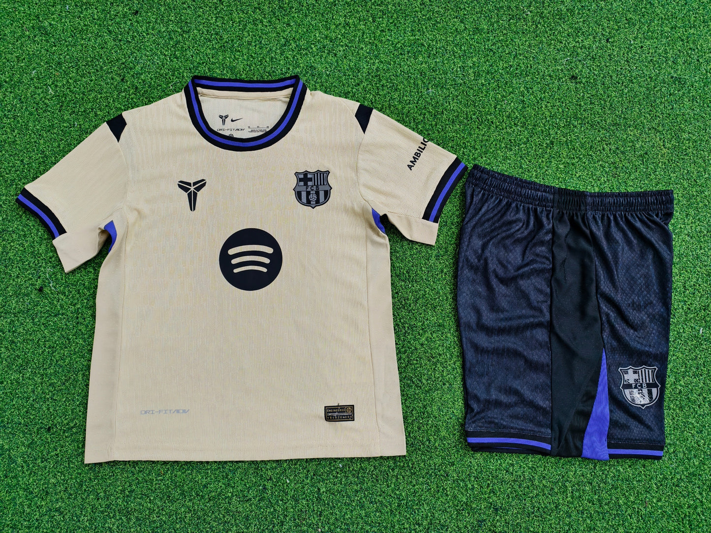 Maillot Kit Extérieur FC Barcelone 2025/2026 Enfant