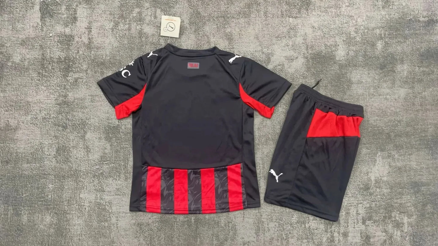 Maillot Kit Enfant AC Milan Domicile 2025/2026