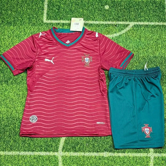 Maillot Kit Enfant Portugal Domicile 2026