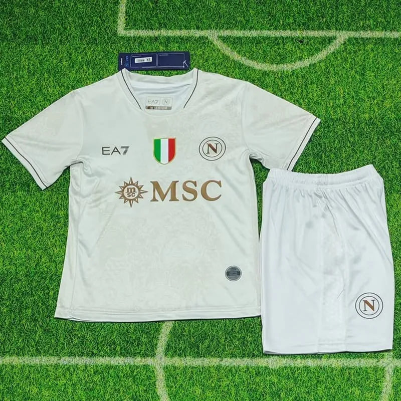 Maillot Kit Enfant Naples Extérieur 2025/2026