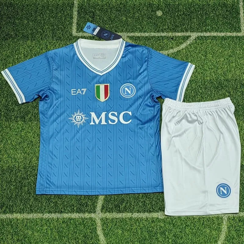 Maillot Kit Enfant Naples Domicile 2025/2026