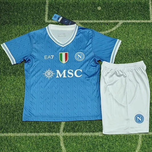Maillot Kit Enfant Naples Domicile 2025/2026