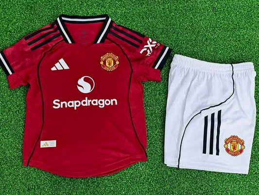 Maillot Kit Enfant Manchester United Domicile 2025/2026