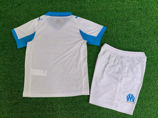 Maillot Kit Domicile Olympique de Marseille 2025/2026 Enfant