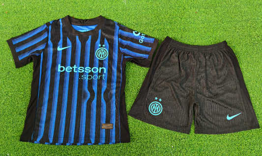 Maillot Kit Domicile Inter Milan 2025/2026 Enfant