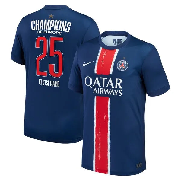 Maillot PSG Champions D'Europe 2025 (étoile)